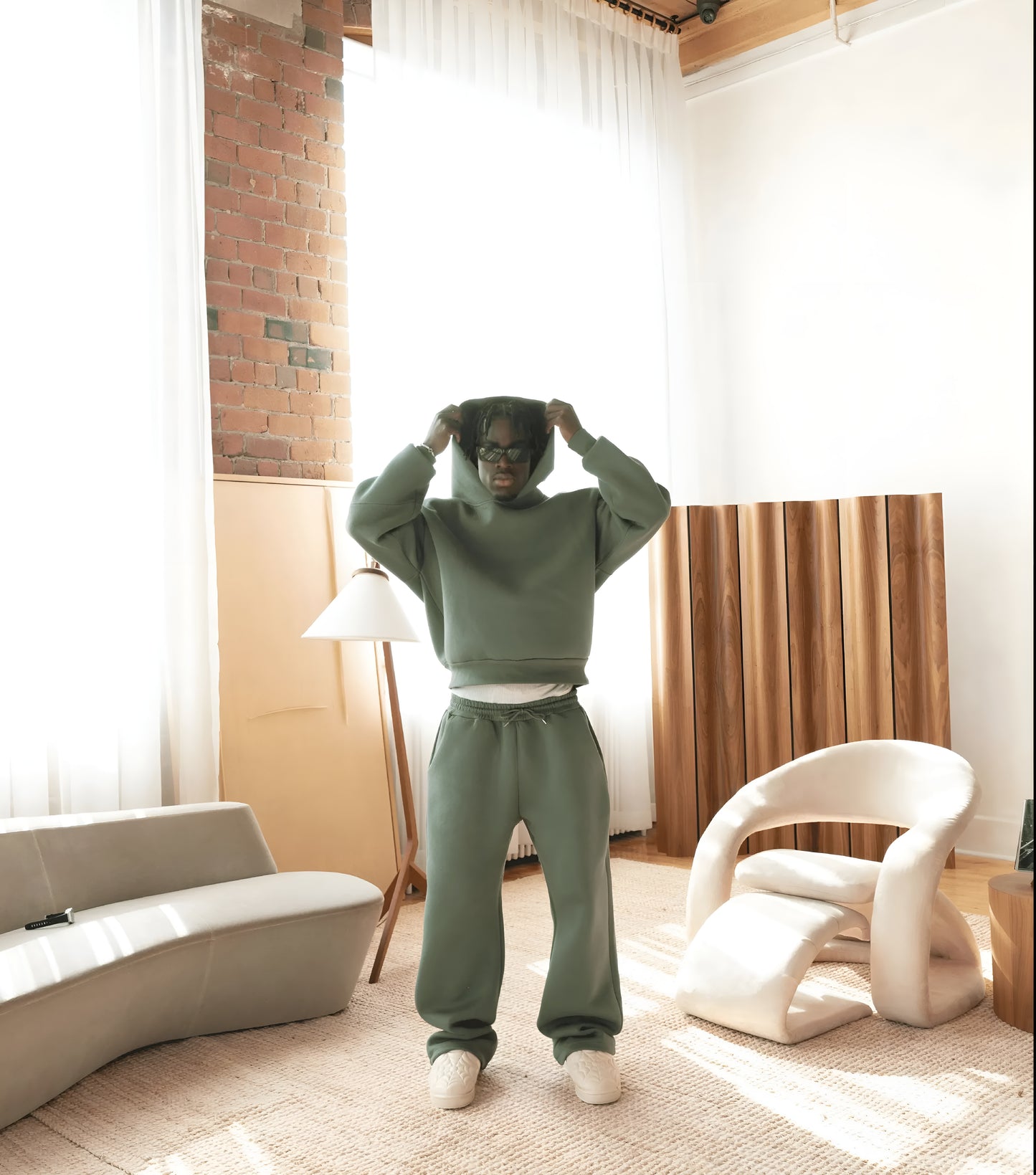 François™ | Hoodie monochrome + Jogger offert