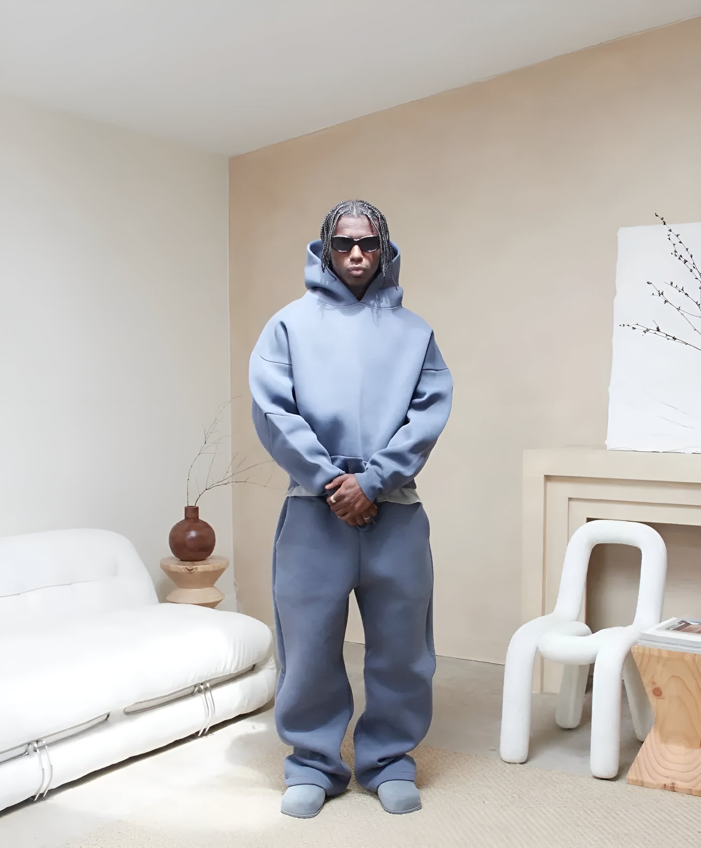 François™ | Hoodie monochrome + Jogger offert
