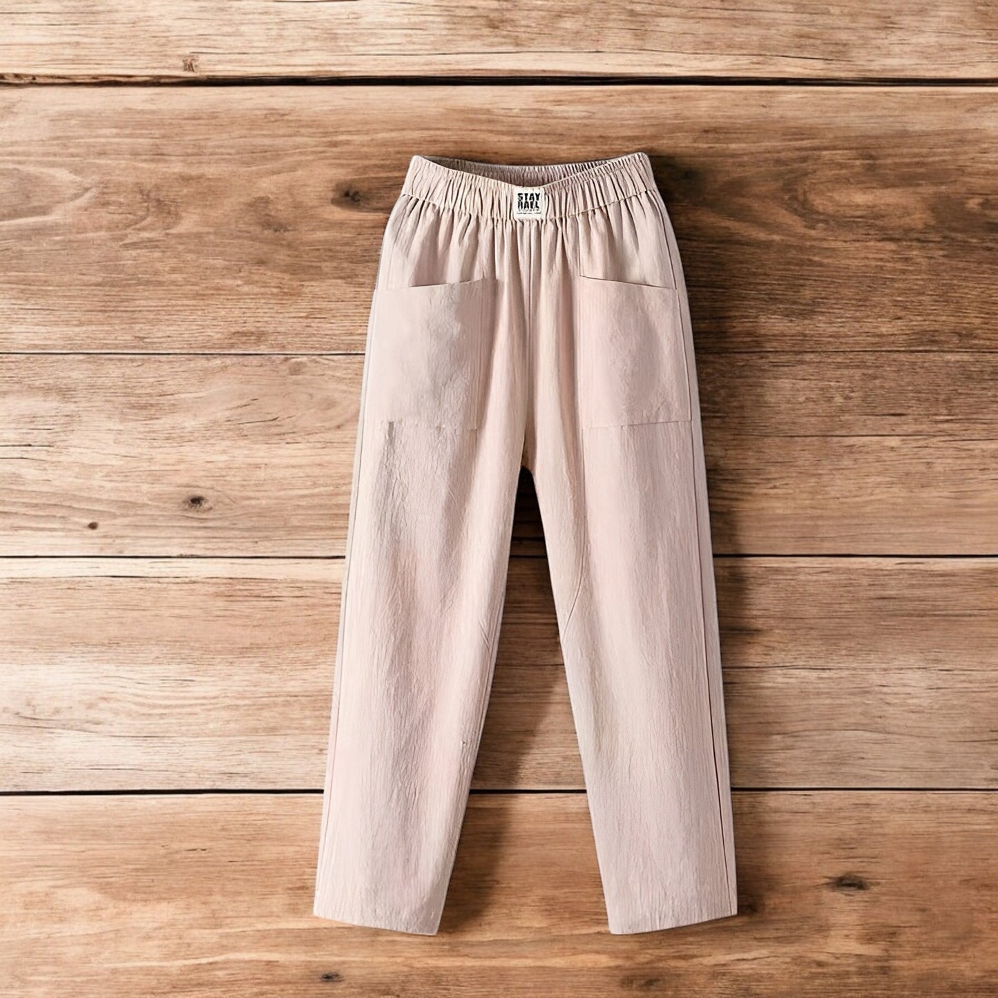 Fleur™ | Pantalon élégant en lin mélangé