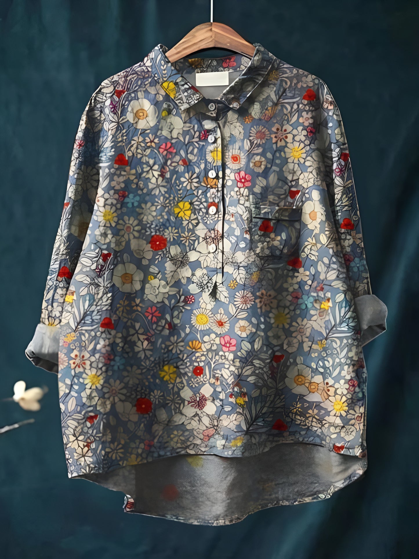 Fanny | Blouse élégante avec imprimé floral
