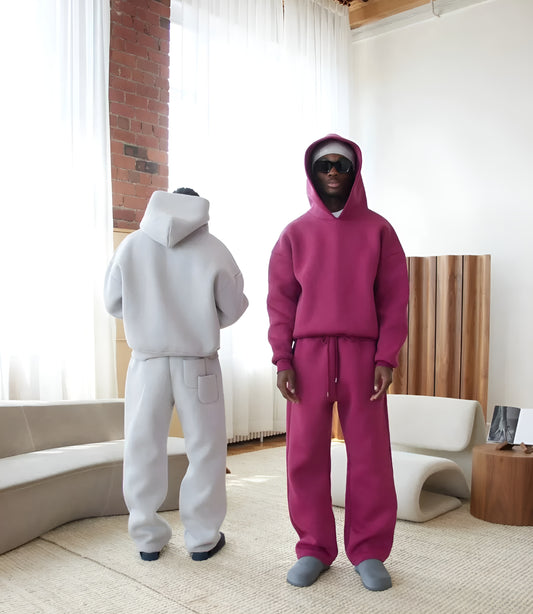 François™ | Hoodie monochrome + Jogger offert