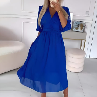 Marie™ | Robe en chiffon soyeux léger