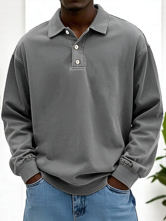 Étienne™ | Polo homme manches longues